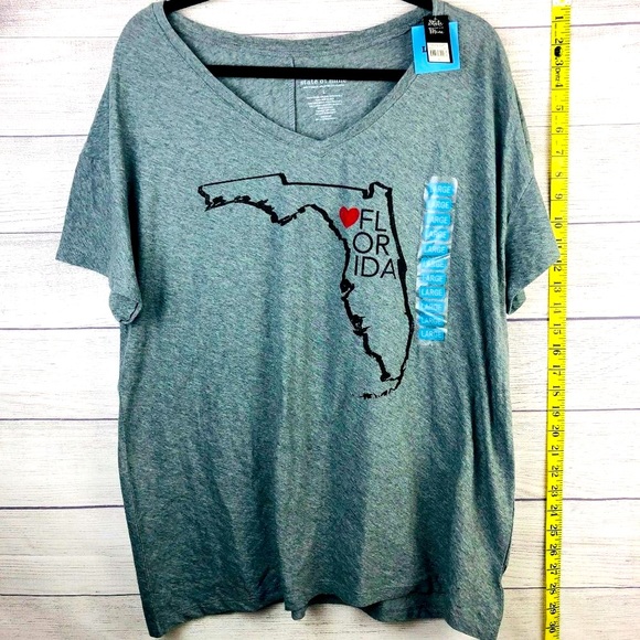 State of Mine Florida Tshirt Womens Large - Picture 2 of 7